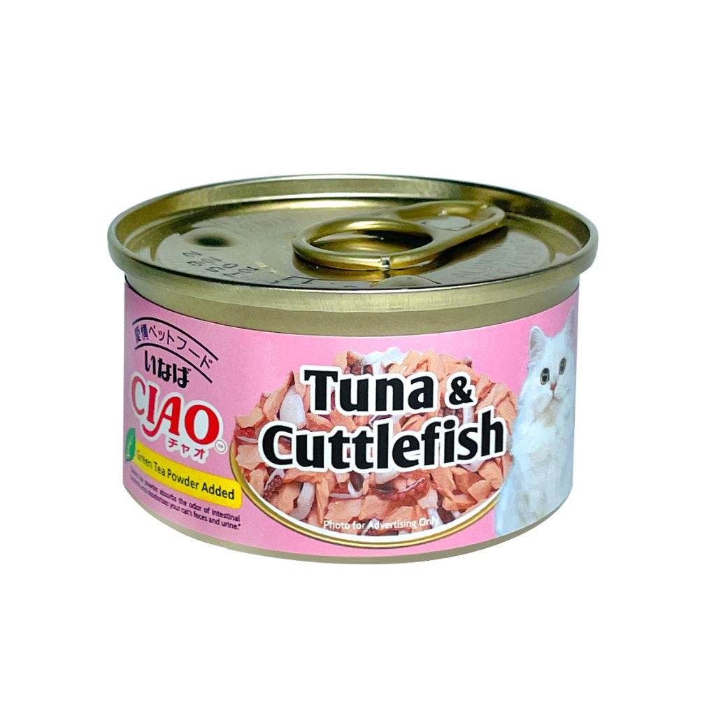 Ciao White Meat Tuna Can 75g A-03 Tuna & Cuttlefish