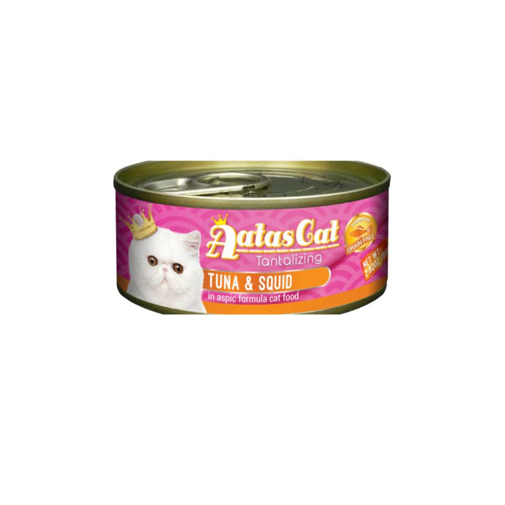 Aatas Cat Tantalizing Tuna 80g Tuna & Squid