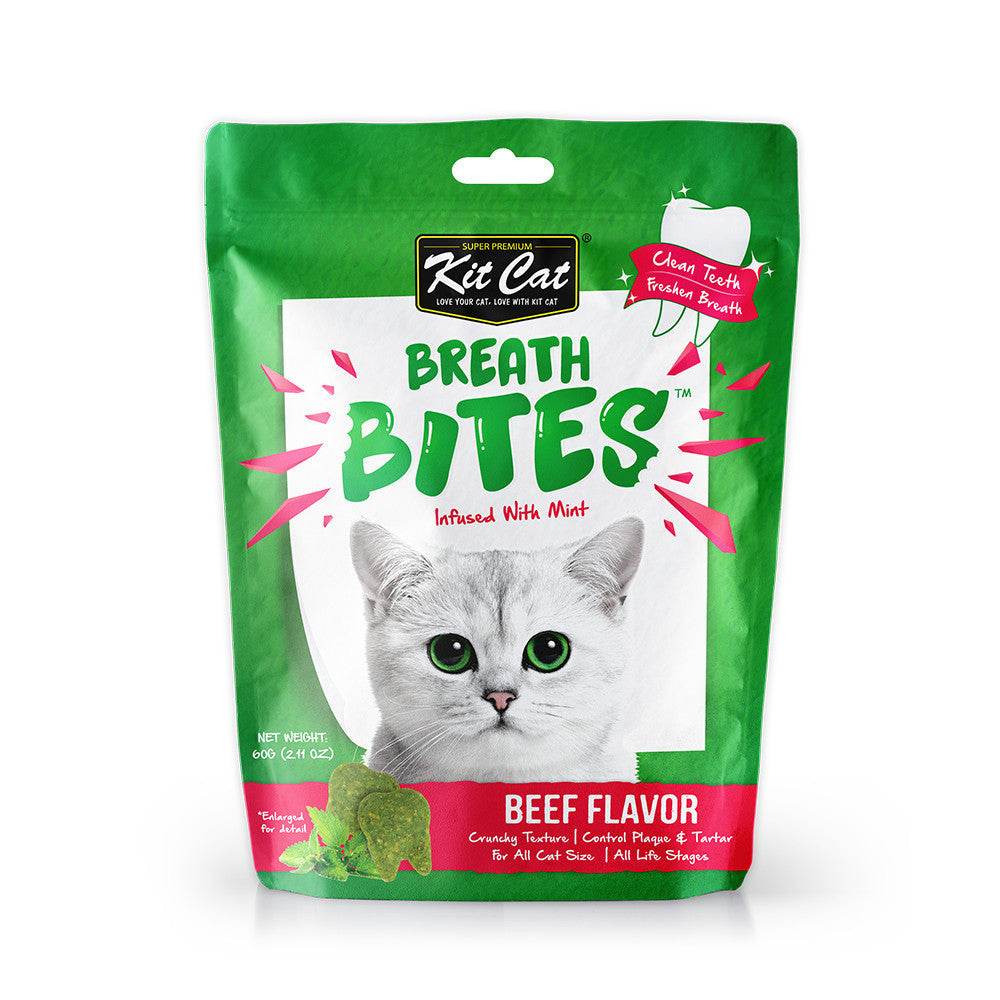 Kit Cat Kitty Crunch & Breath Bites 60g Breath Bites Beef