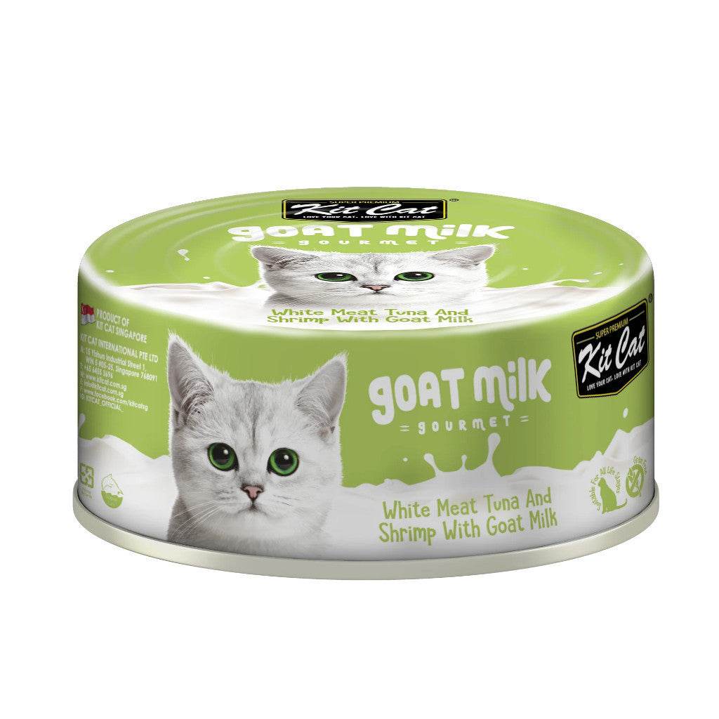 Kit Cat Goat Milk Gourmet Wet Food 70g Tuna & Shrimp