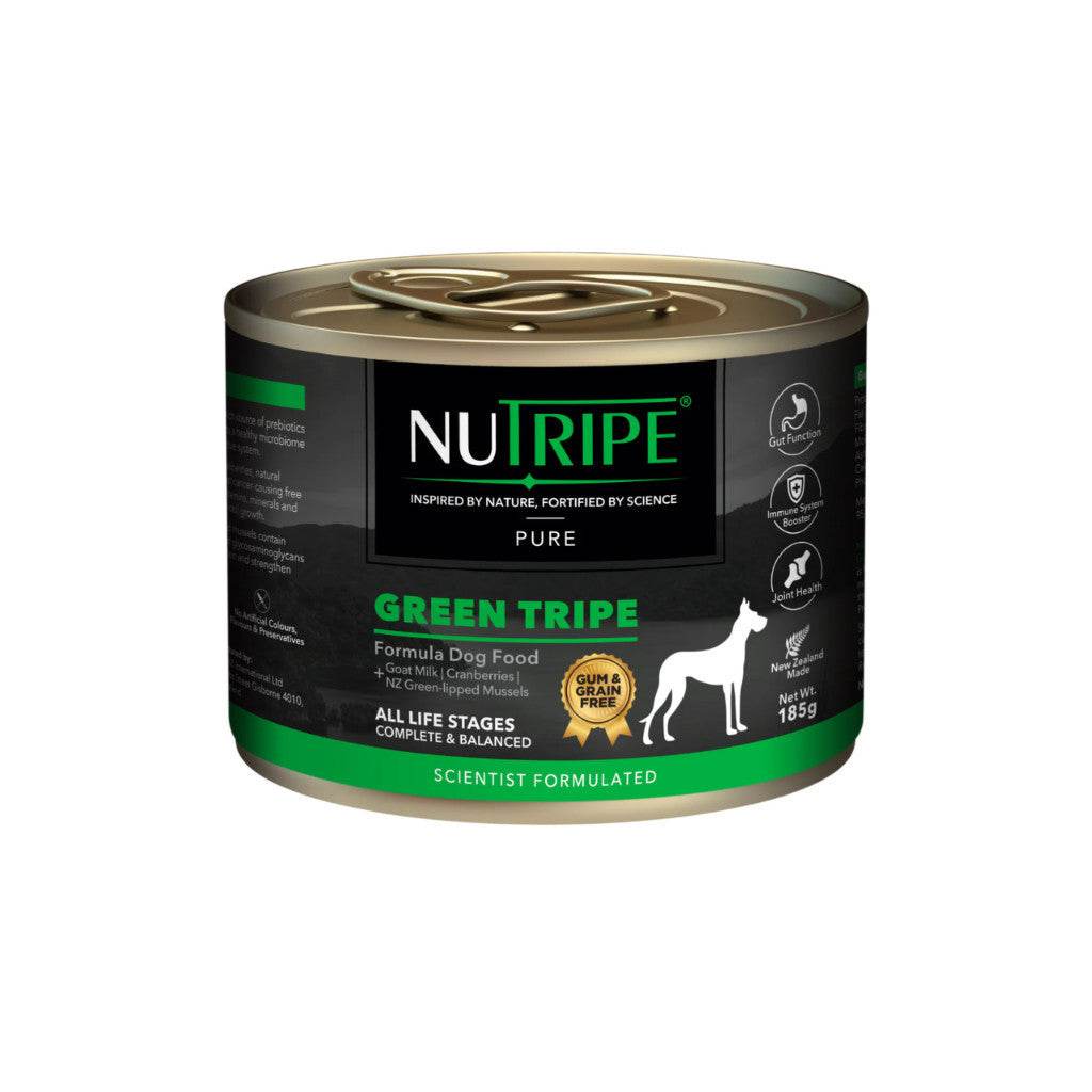 Grain-Free, Gum-Free Nutritious Wet Dog Food, Green Tripe