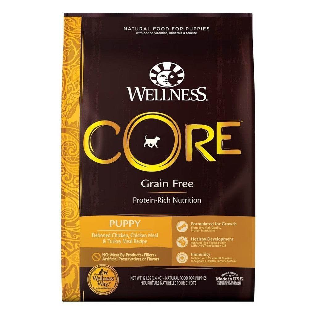 Wellness CORE Grain Free Dry Food for Dog Puppy 12lb