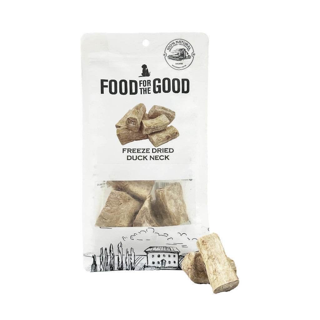 Food For The Good Freeze-Dried & Air Dried Treats Freeze Dried Duck Neck 70g