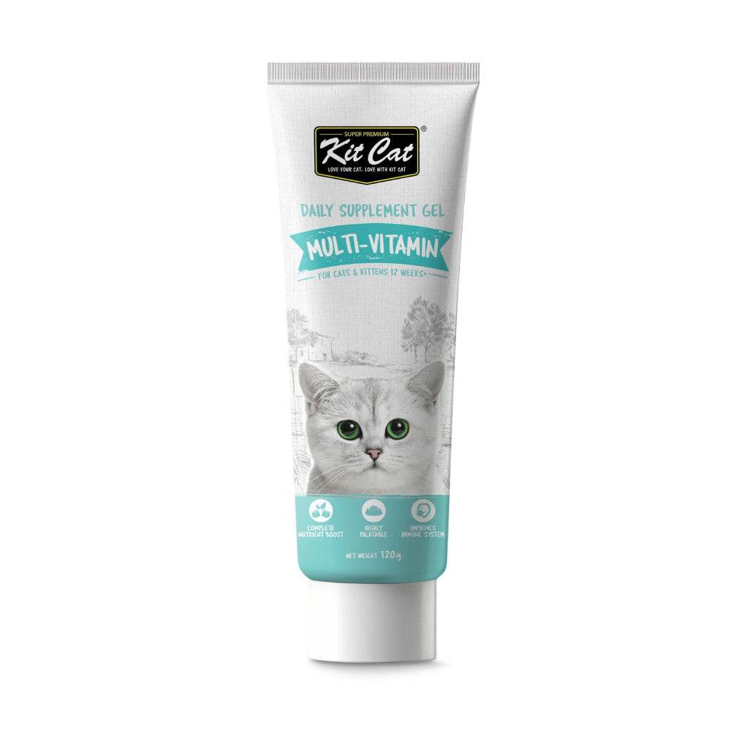 Kit Cat Daily Nutritional Supplement Gel 120g Multi-Vitamin
