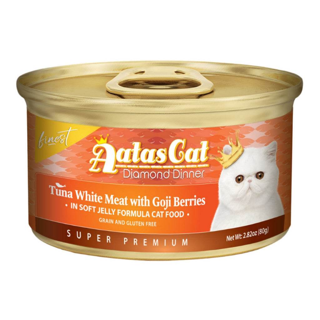 Aatas Cat Wet Food 70g-80g - Fruity Feast Tuna Goji Berries