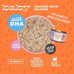 Schesir Baby Complete And Balanced Wet Food 70g WholeFood Chicken Salmon