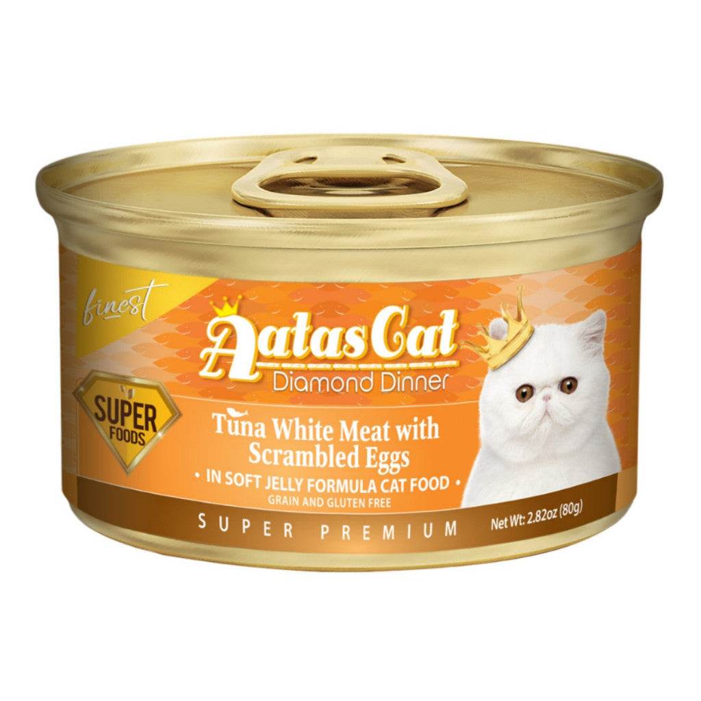 Aatas Cat Wet Food 70g-80g - Fruity Feast Tuna Scrambled Eggs