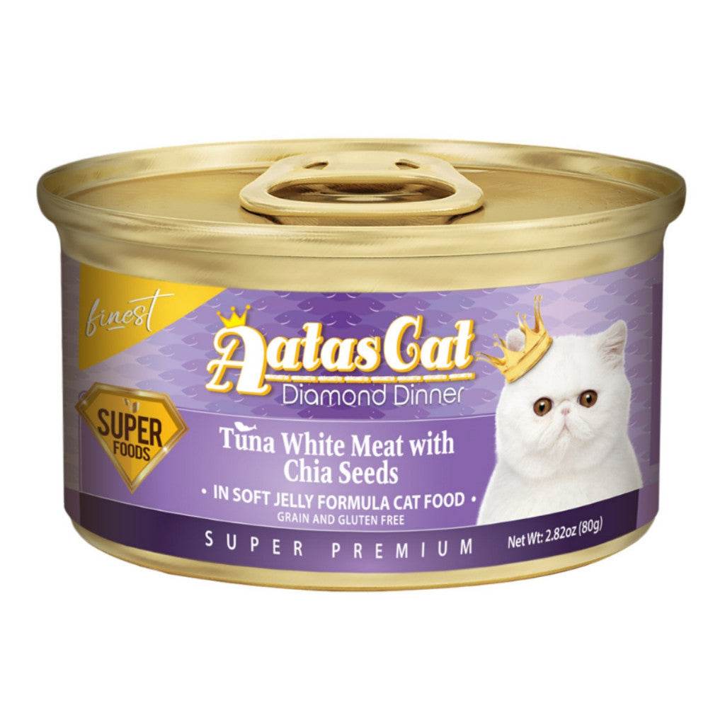 Aatas Cat Wet Food 70g-80g - Fruity Feast Tuna Chia Seeds