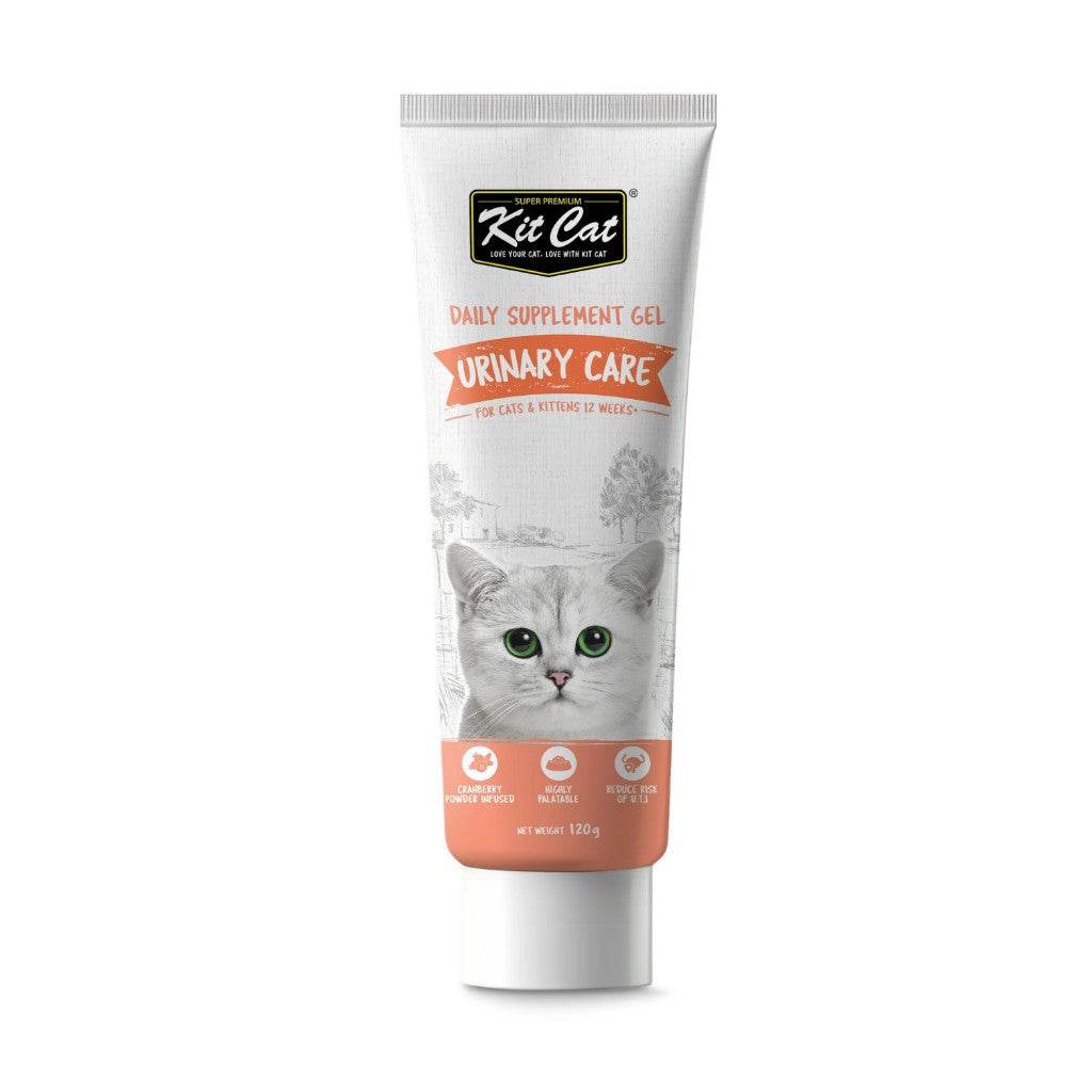 Kit Cat Daily Nutritional Supplement Gel 120g Urinary Care