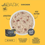 Schesir After Dark Wet Cat Food 80g Pate Chicken