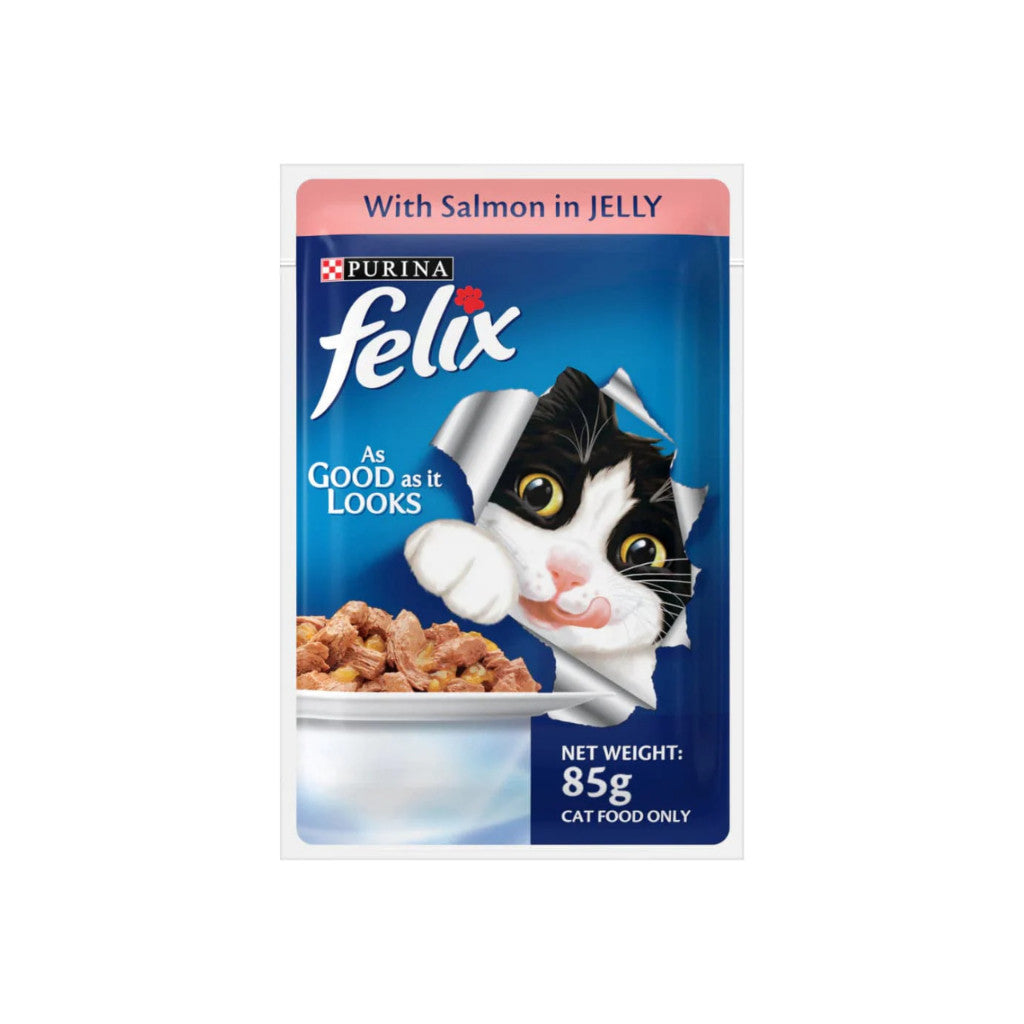 [Bundle of 24] Purina Felix As Good As It Looks 85g - Cat Wet Food In Jelly