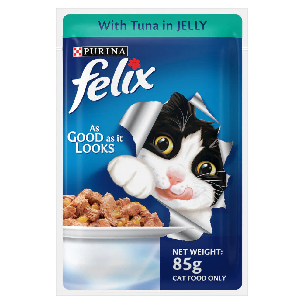 [Bundle of 24] Purina Felix As Good As It Looks 85g - Cat Wet Food In Jelly