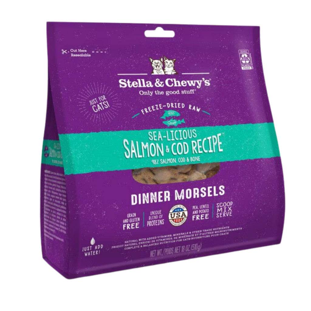 Stella & Chewy's Freeze-Dried Raw Dinner Morsels Salmon & Cod 18oz