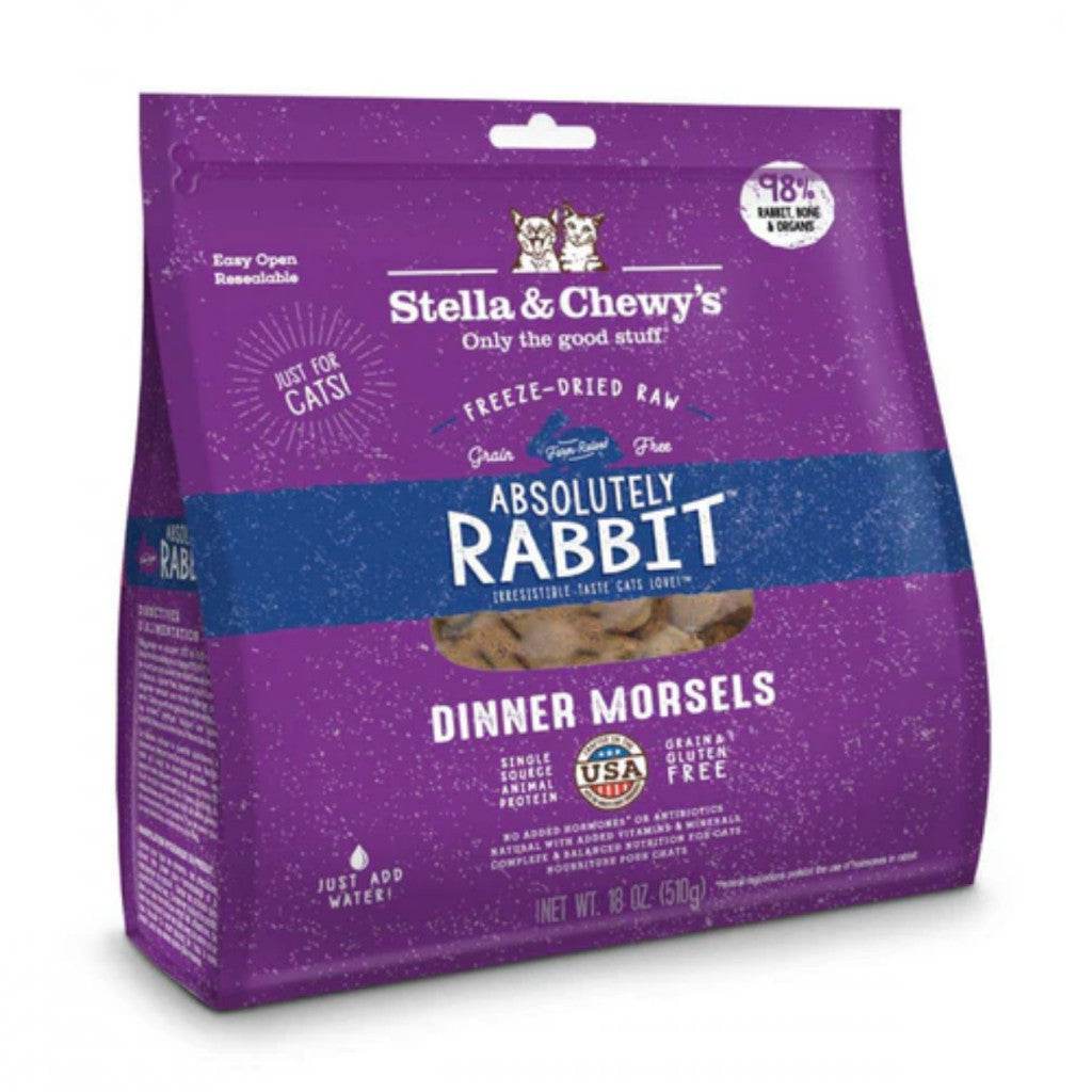 Stella & Chewy's Freeze-Dried Raw Dinner Morsels Rabbit 18oz