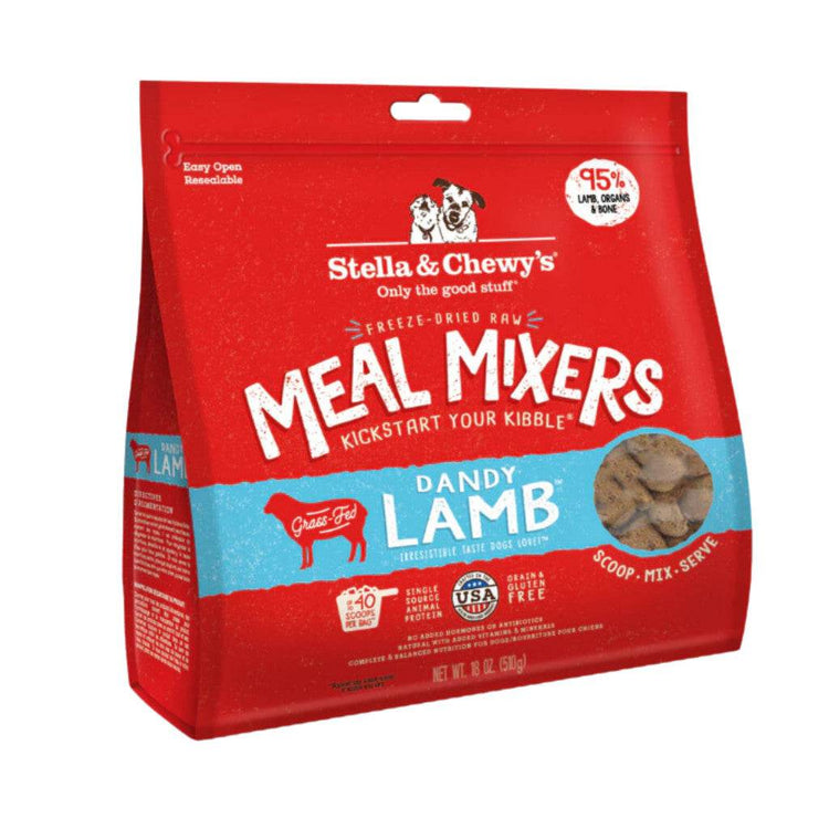 Stella & Chewy’s Freeze-Dried Raw Meal Mixers Dandy Lamb 18oz