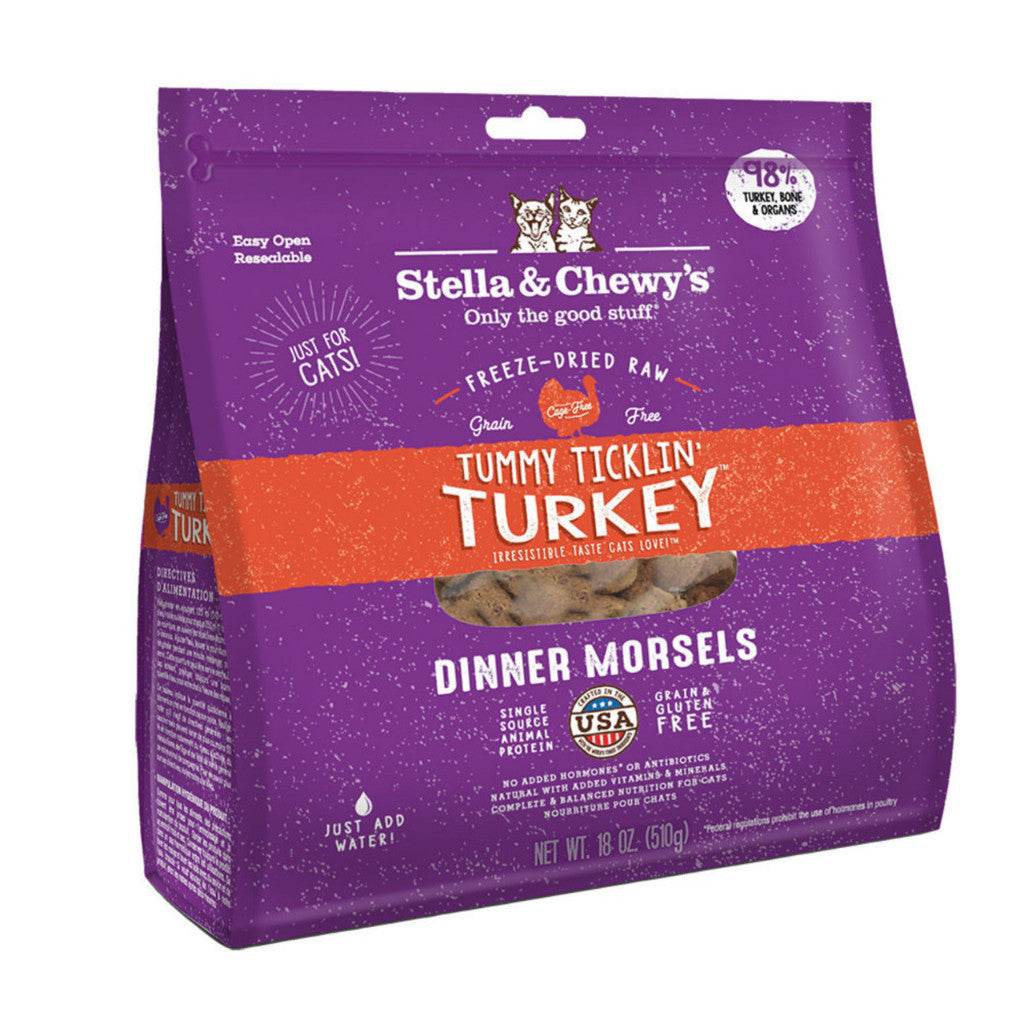 Stella & Chewy's Freeze-Dried Raw Dinner Morsels Turkey 18oz