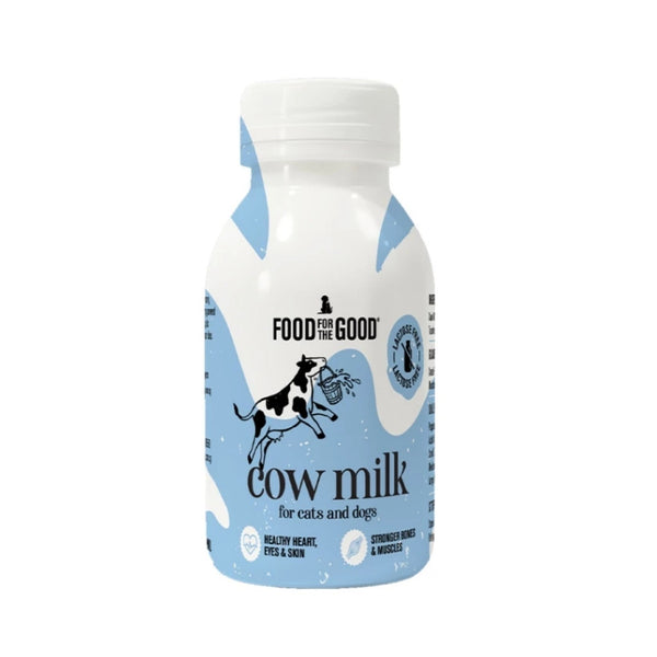 Food For The Good Cow & Goat Milk 200ml For Cats & Dogs  - Pet Milk For All Life Stages