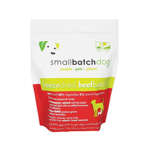 Smallbatch Freeze Dried Raw Dog Food 14oz - Grain-Free Natural Complete & Balanced Meal