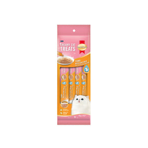 SmartHeart Creamy Cat Treats  15g x 4 Sticks – Nutritious Training Cat Snack