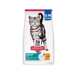 Hill's Feline Dry Cat Food 1.58kg/3.18kg - Complete & Balanced Meal For Adult Cats Indoor Chicken 3.18kg