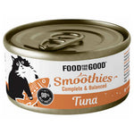Food for the Good Smoothies Wet Can Cat Food 80g - Complete & Balanced Cat Meal Tuna