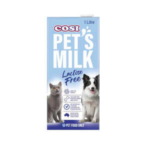 COSI Pets Milk 1L –  Calcium-Enriched Lactose-Free Nutritious Milk For Cats & Dogs