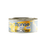 [Bundle of 24] Monge Cat Wet Canned Food 80g - Jelly | Natural | Delicate Yellow fin Tuna