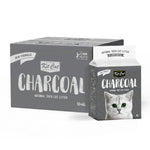 [Bundle of 10] Kit Cat Natural Tofu Cat Litter 6L - 1.5mm Quick Clumping Low Dust Odor Control Charcoal