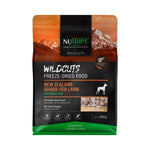 Nutripe WildCuts Freeze-Dried Cat & Dog Food With Green Tripe 280g 380g - NZ Grass-Fed Meat & Fish DOG Lamb 380g