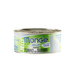 [Bundle of 24] Monge Cat Wet Canned Food 80g - Jelly | Natural | Delicate Tuna With Sumiri