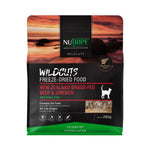 Nutripe WildCuts Freeze-Dried Cat & Dog Food With Green Tripe 280g 380g - NZ Grass-Fed Meat & Fish CAT Beef Chick 280g