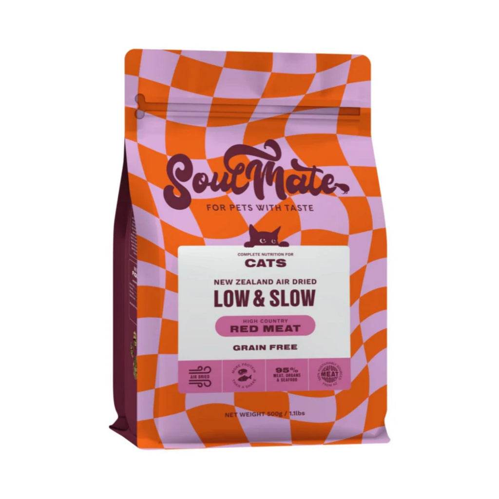 Low & Slow Air Dried Dog & Cat Food LS-Cat Red Meat 500g