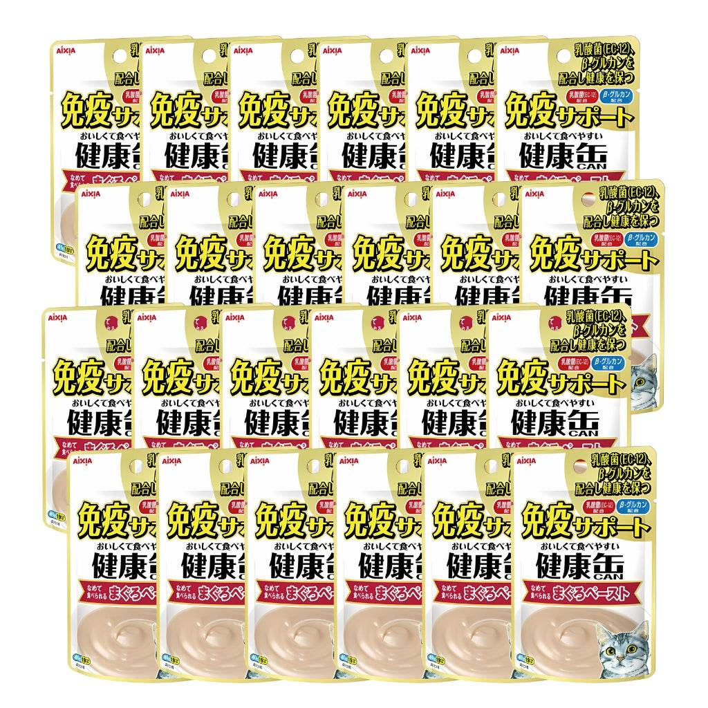 Bundle of 24 Aixia Kenko Pouch For Cat KPM1 Tuna