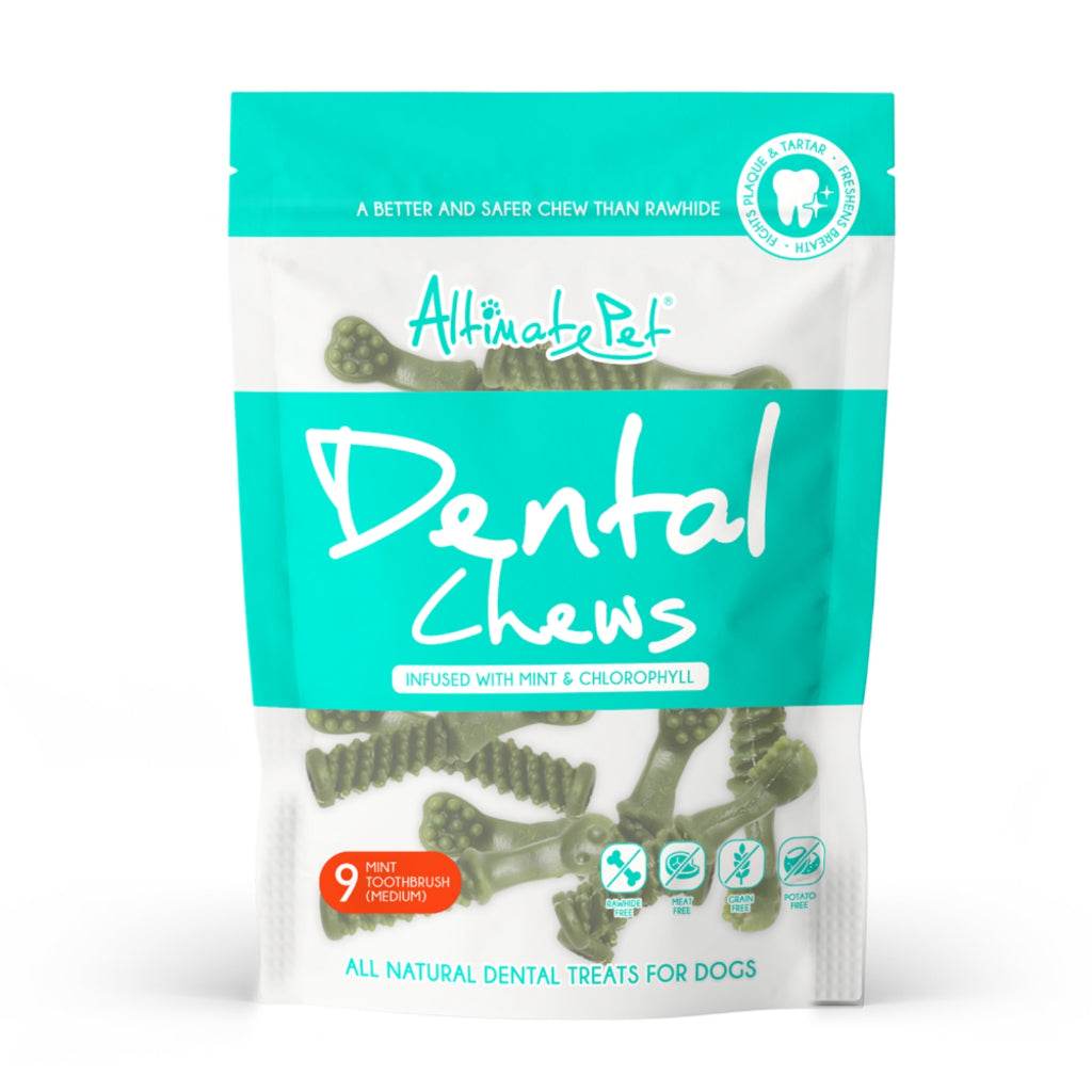 Altimate Pet Dog Dental Chew 150g Medium Mint 9s