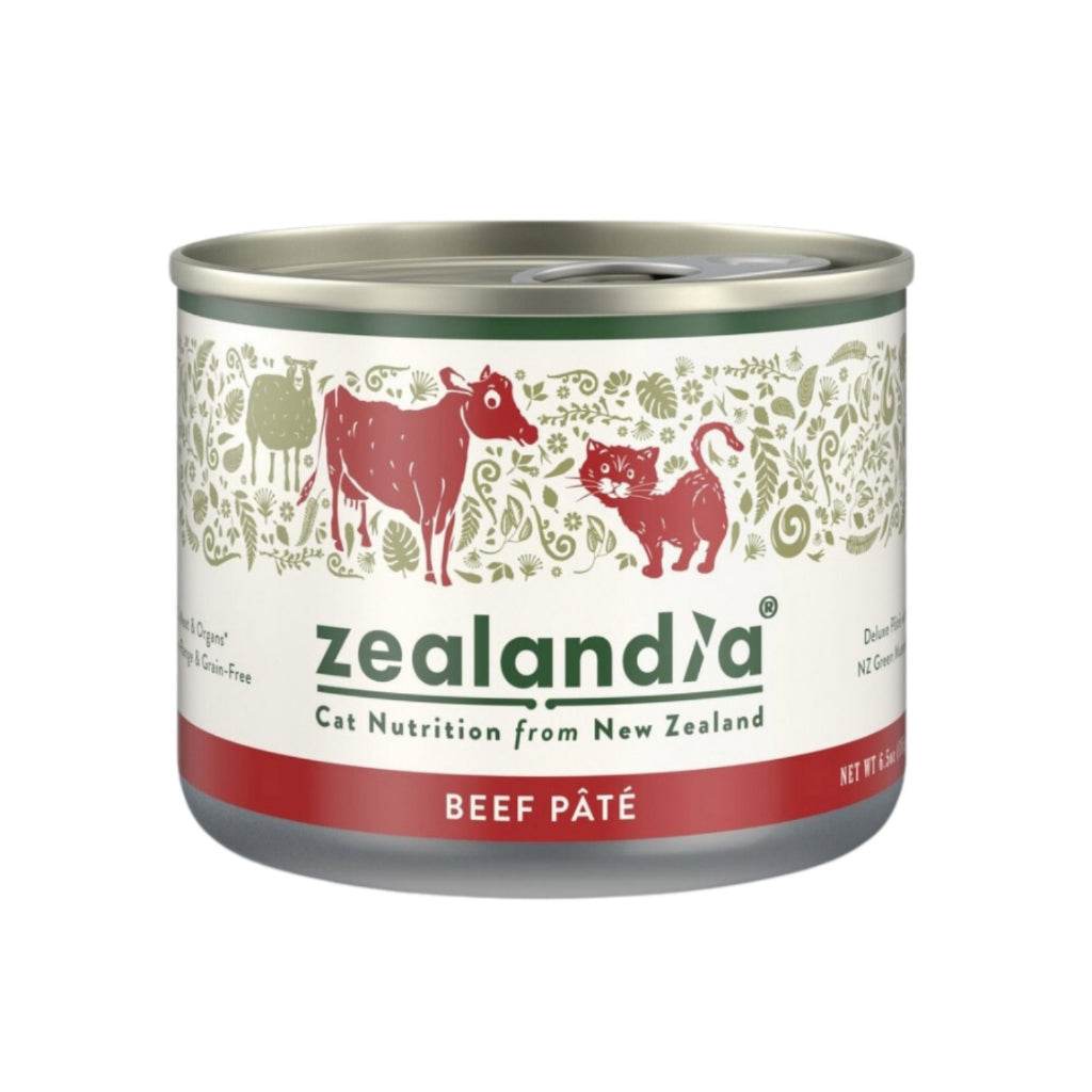 Zealandia Wet Cat Food 90g/170g/185g Beef Pate 170g
