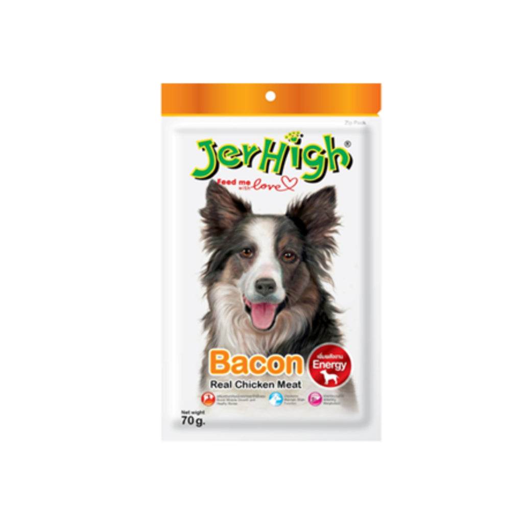 JerHigh Mix Dog Treats 50g/70g Bacon 70g