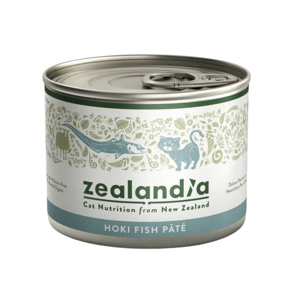 Zealandia Wet Cat Food 90g/170g/185g Hoki Fish Pate 170g