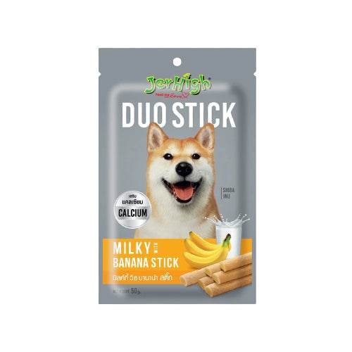 JerHigh Mix Dog Treats 50g/70g Duo Milky Banana 50g