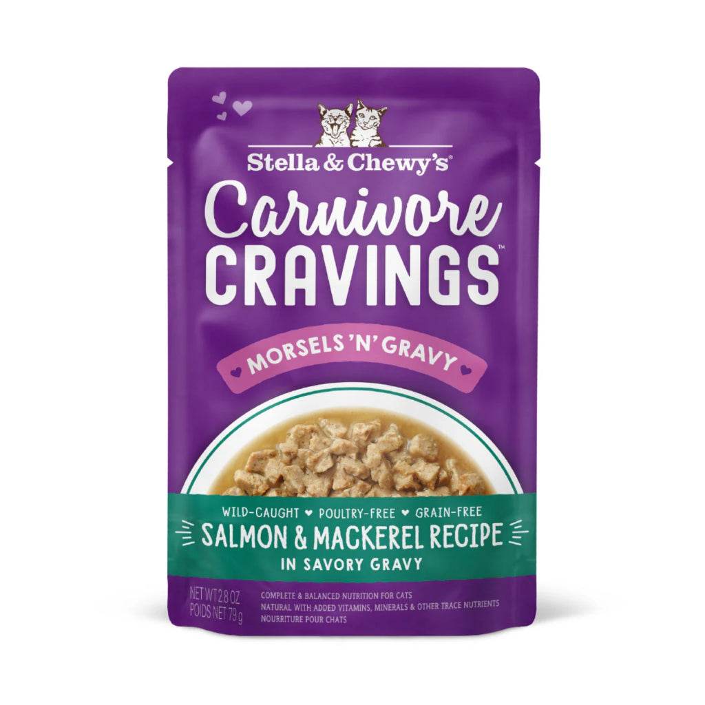 Stella & Chewy's Carnivore Cravings Canned Morsels Salmon Mackerel