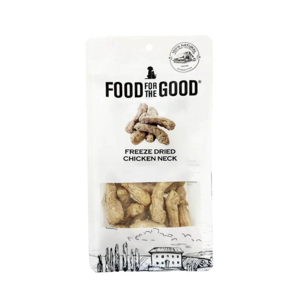Food For The Good Freeze-Dried & Air Dried Treats Freeze Dried Chicken Neck 70g