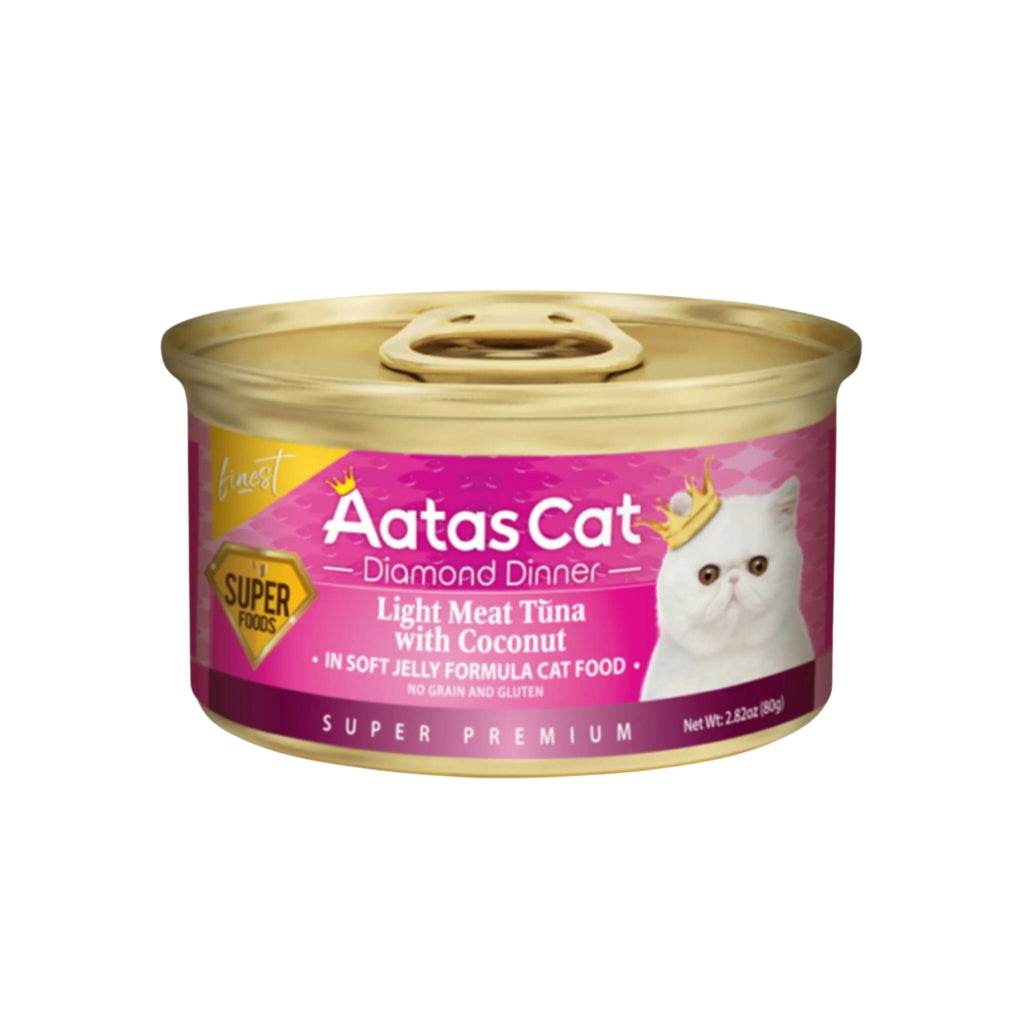 Aatas Cat Wet Food 70g-80g - Fruity Feast Tuna Coconut