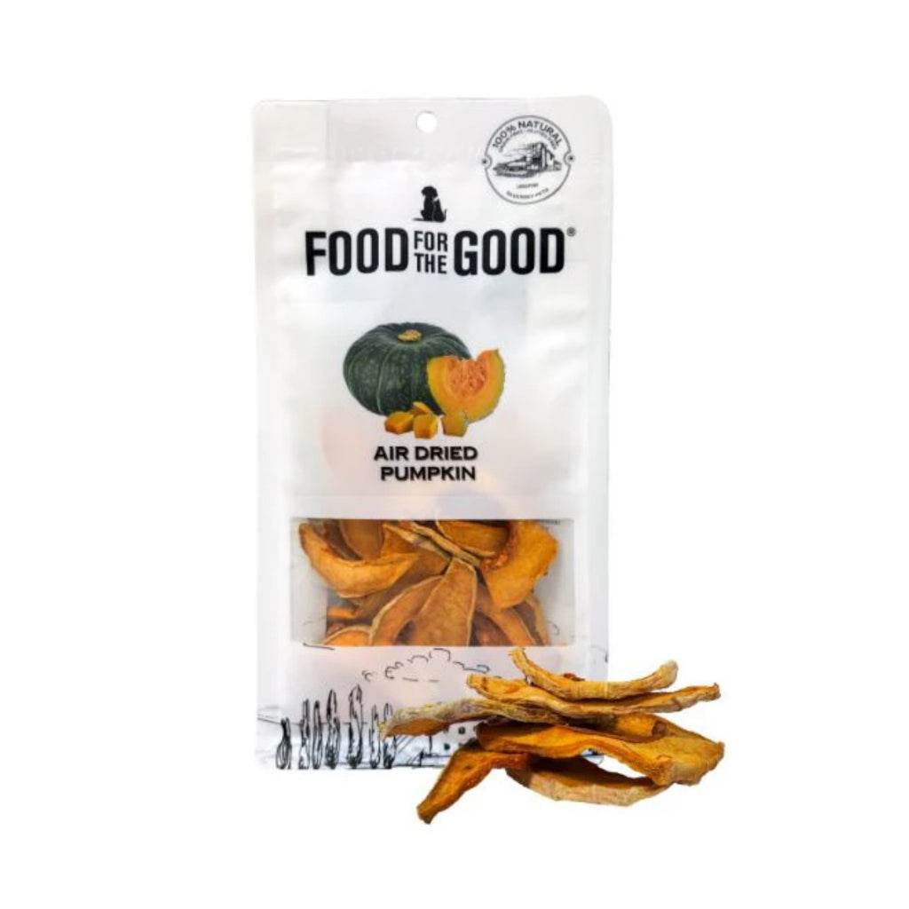 Food For The Good Freeze-Dried & Air Dried Treats Air Dried Pumpkin 100g
