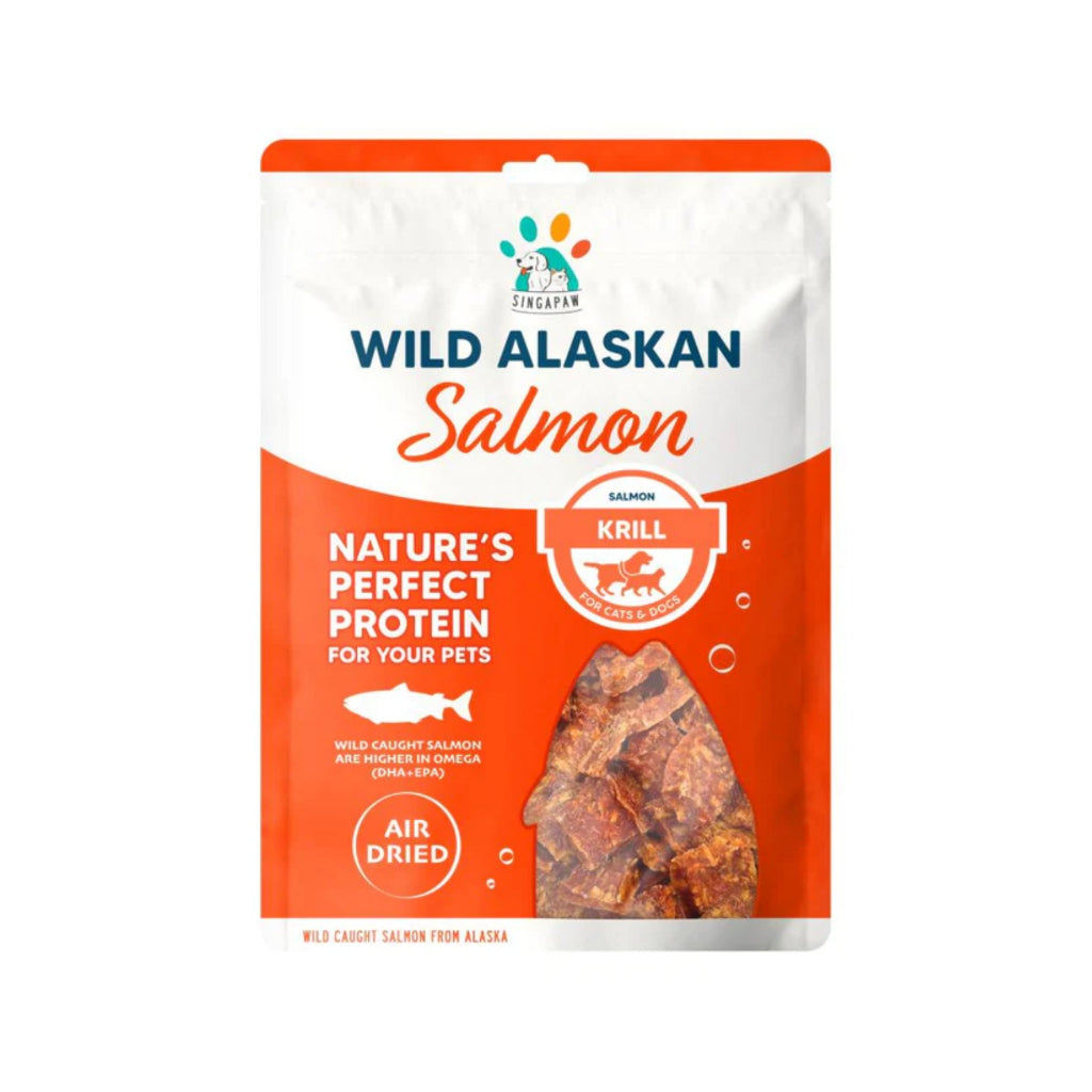 Singapaw Salmon & Pollock Cat & Dog Treats Salmon Krill